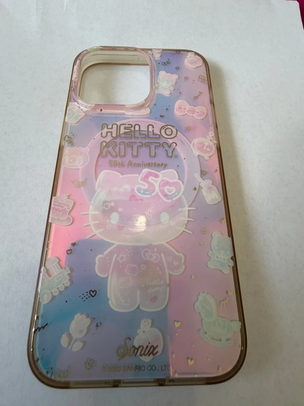 Sonix Hello Kitty 50th Anniversary iPhone 15 Pro Max Case & Matching Magnet Ring